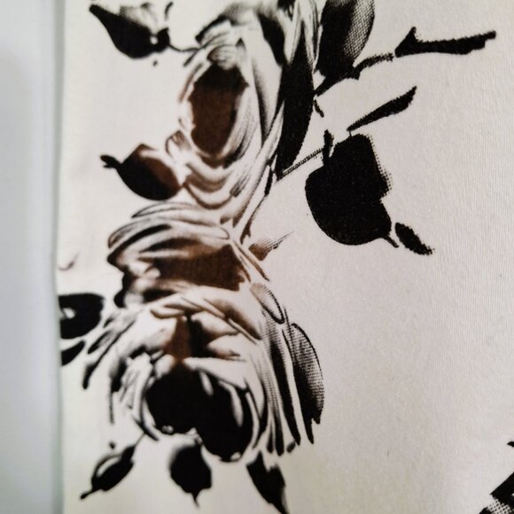 Jessica Culottes Cropped Pants Capris Plus Sz 18 Floral With Sash Zipper - Picture 16 of 16